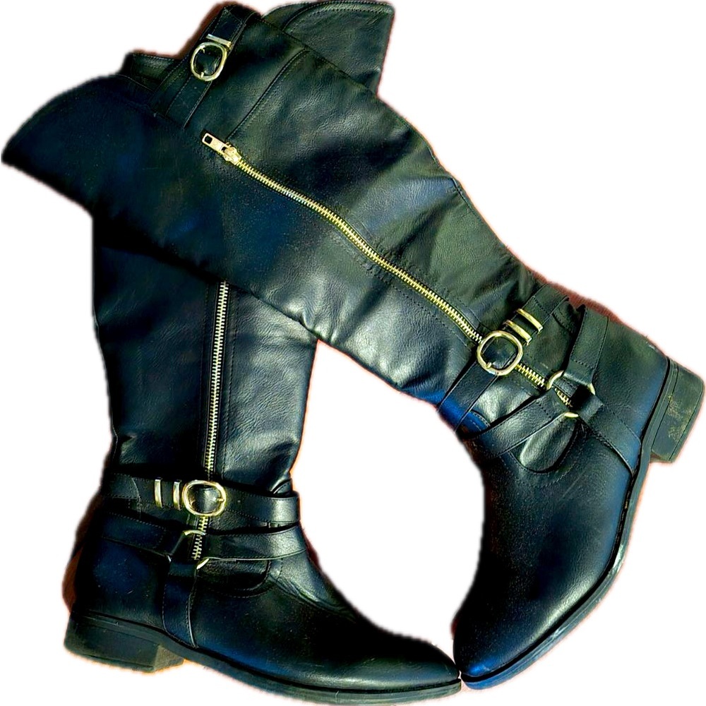 Knee high boots